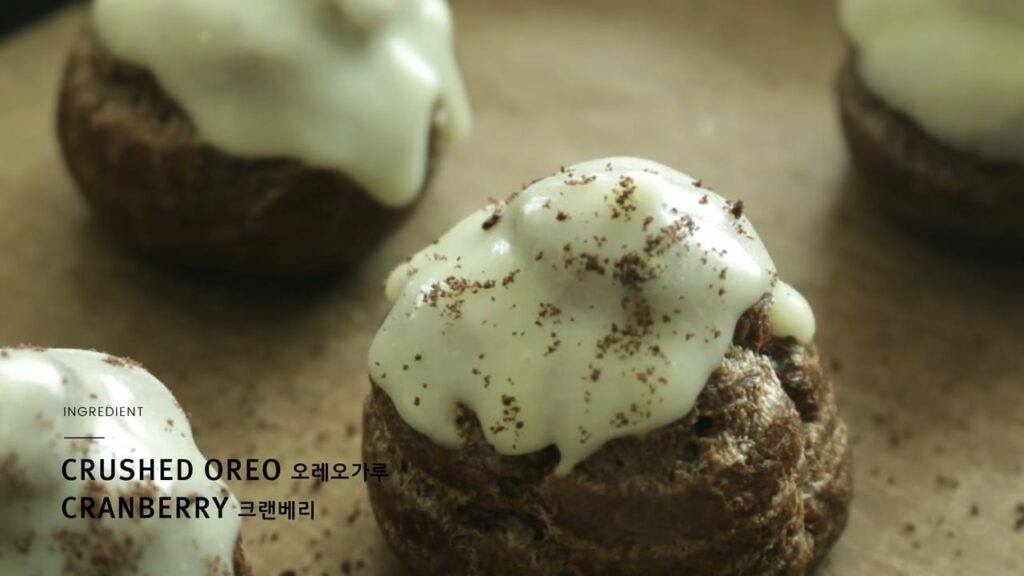 Oreo Cream Puffs chocolate choux Cooking tree