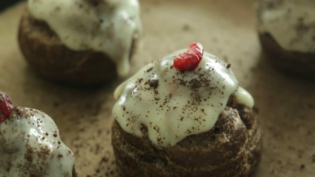 Oreo Cream Puffs chocolate choux Cooking tree