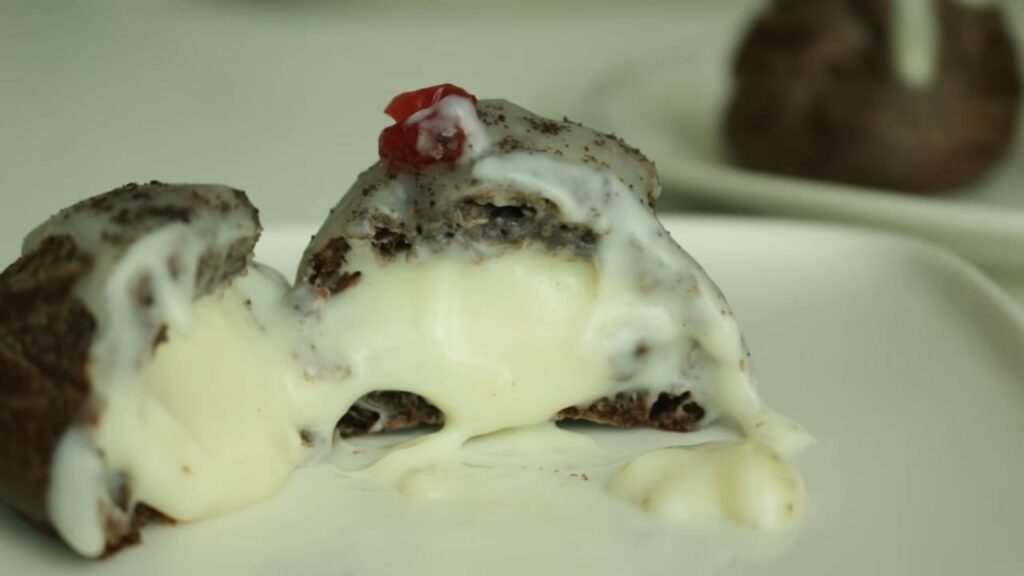 Oreo Cream Puffs chocolate choux Cooking tree
