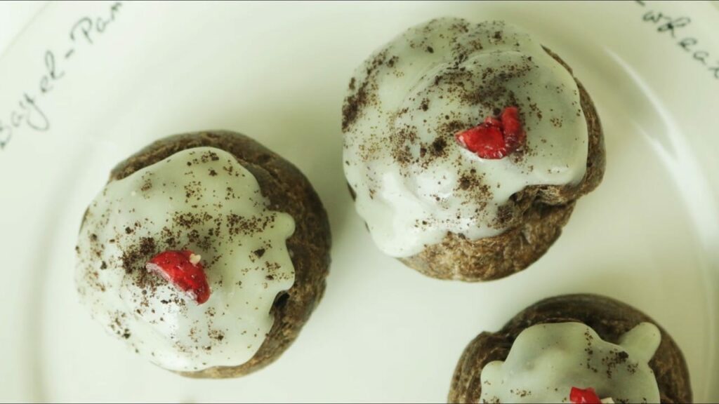 Oreo Cream Puffs chocolate choux Cooking tree