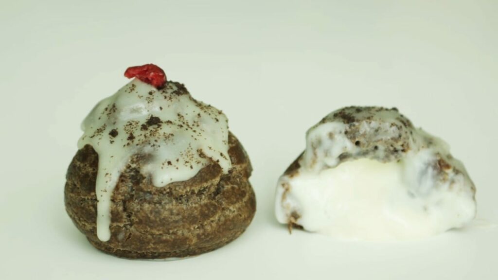 Oreo Cream Puffs chocolate choux Cooking tree