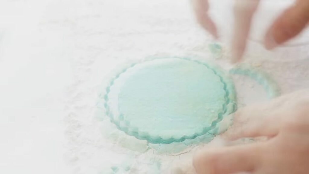 Pastel Rainbow Ruffle cookies Cooking tree