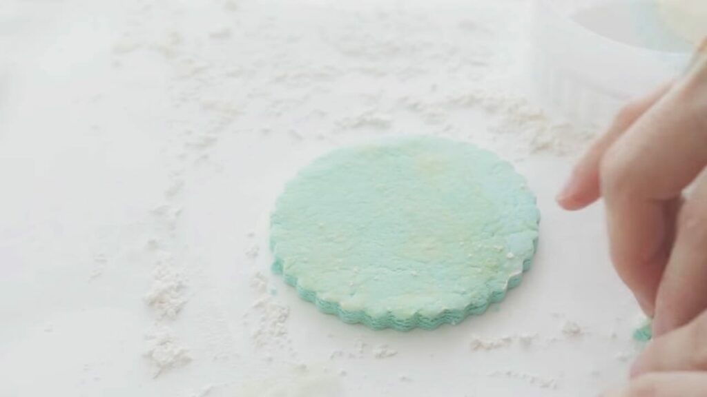 Pastel Rainbow Ruffle cookies Cooking tree