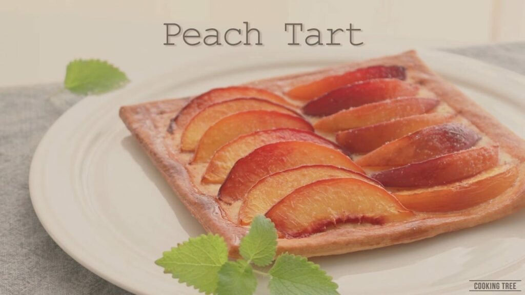 Peach Tart Pie Cooking tree