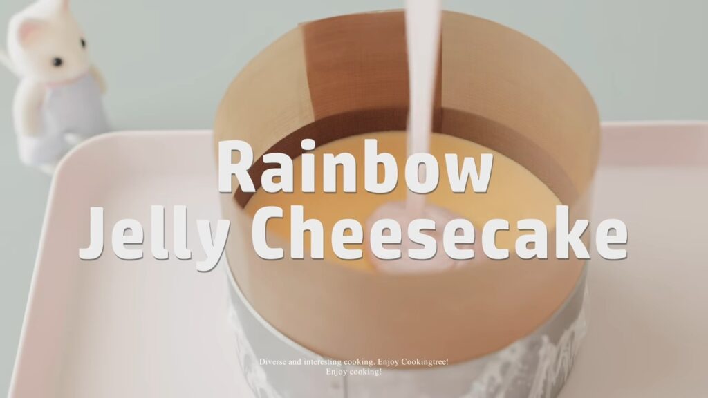 Rainbow Jelly Cheesecake Recipe Cooking tree