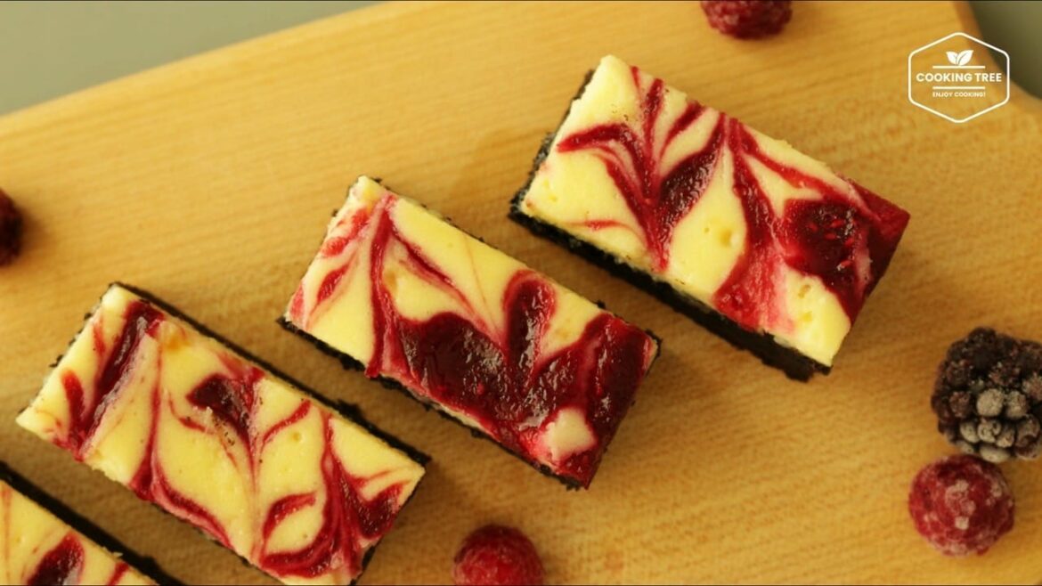 Raspberry cheese brownie Cooking tree Raspberry cheese brownie Cooking tree
