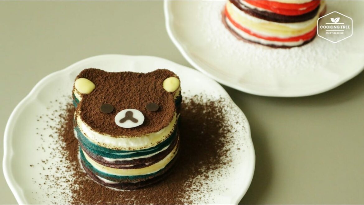 Rilakkuma Hello Kitty Crepe Cake Cooking tree Rilakkuma Hello Kitty Crepe Cake Cooking tree