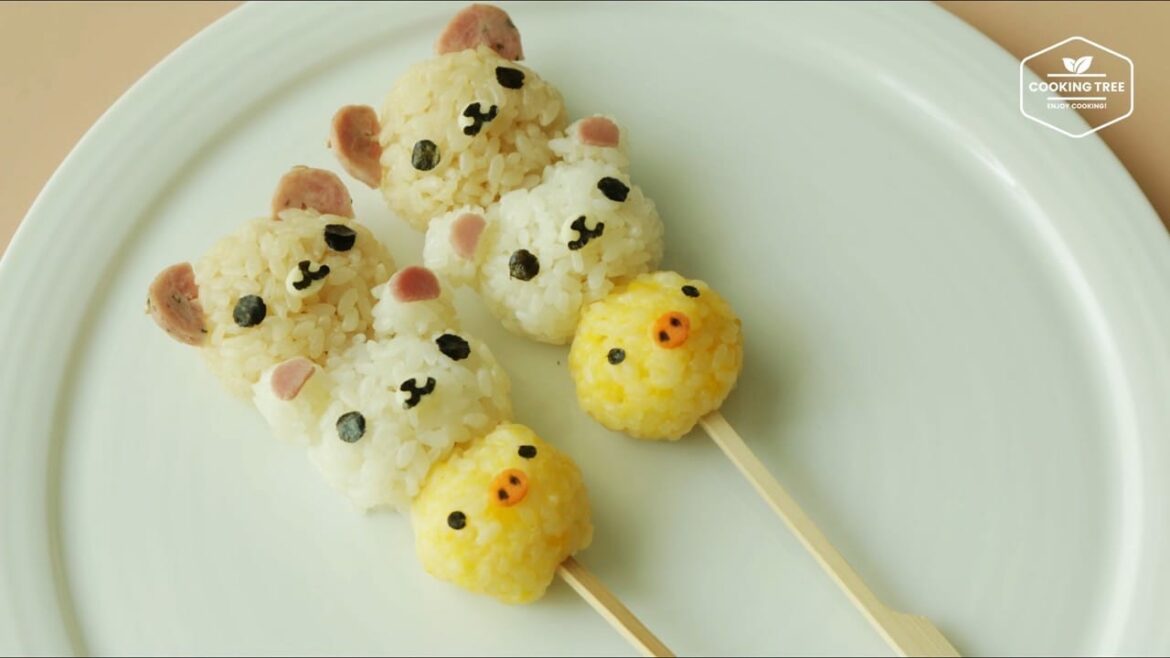 Rilakkuma Rice ball Lunch Box Cooking tree Rilakkuma Rice ball Lunch Box Cooking tree