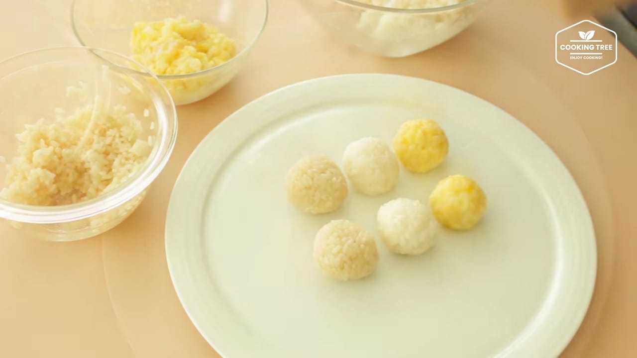 How to make Rilakkuma Rice ball Lunch Box