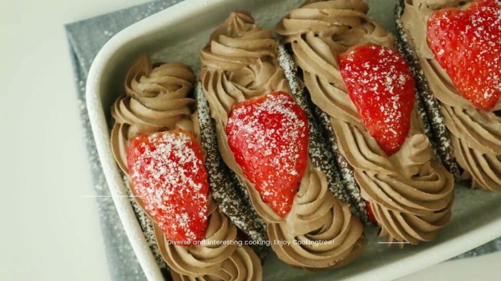 Strawberry Chocolate Omelet Bread Rcipe Cooking tree