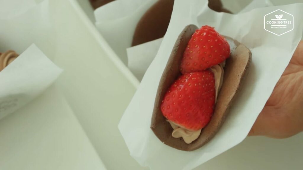 Strawberry Chocolate Omelet Bread Rcipe Cooking tree