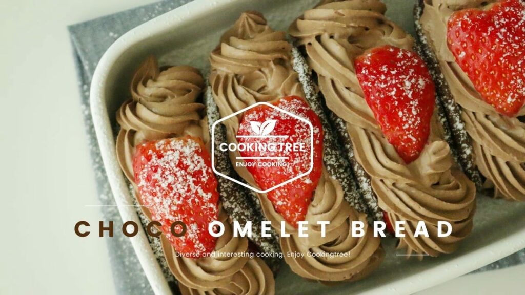 Strawberry Chocolate Omelet Bread Rcipe Cooking tree