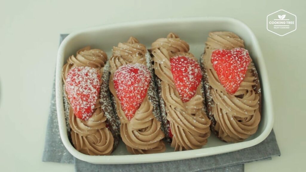 Strawberry Chocolate Omelet Bread Rcipe Cooking tree