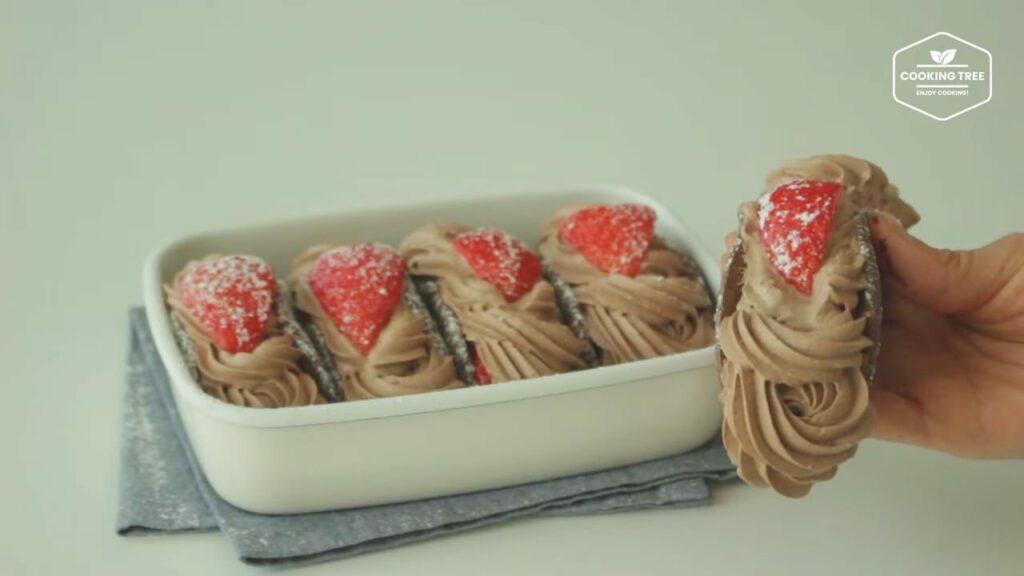 Strawberry Chocolate Omelet Bread Rcipe Cooking tree