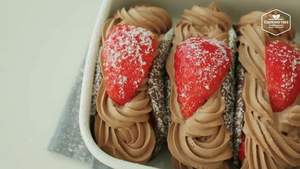 Strawberry Chocolate Omelet Bread Rcipe Cooking tree