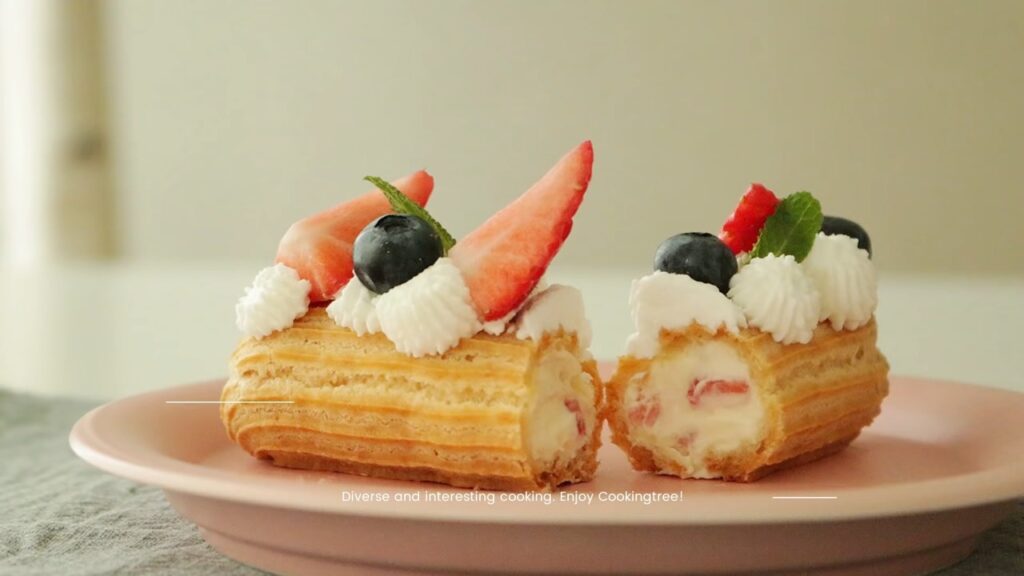 Strawberry Eclair Recipe Cooking tree