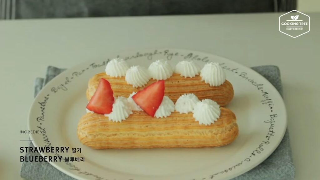 Strawberry Eclair Recipe Cooking tree