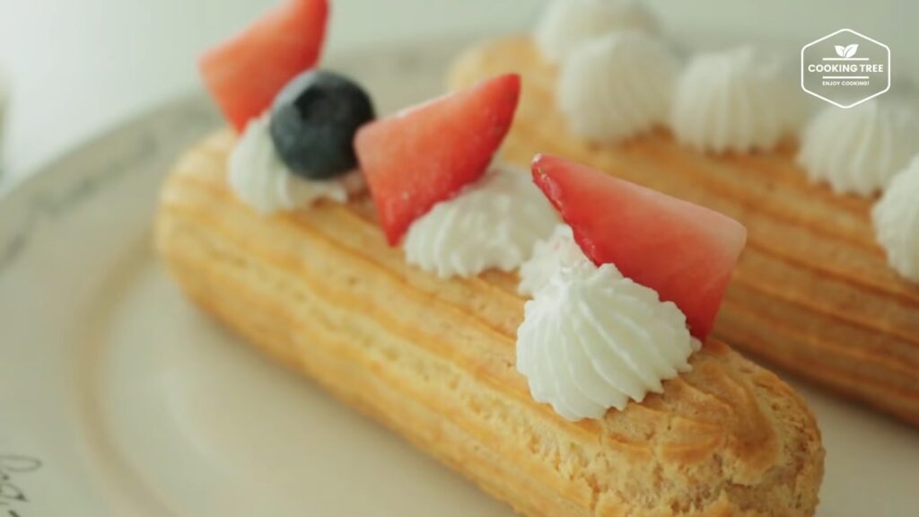 Strawberry Eclair Recipe Cooking tree