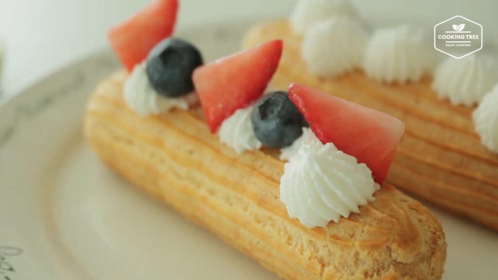 Strawberry Eclair Recipe Cooking tree