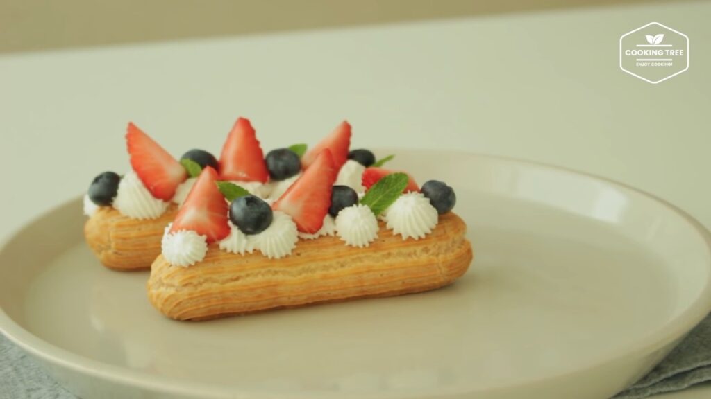 Strawberry Eclair Recipe Cooking tree