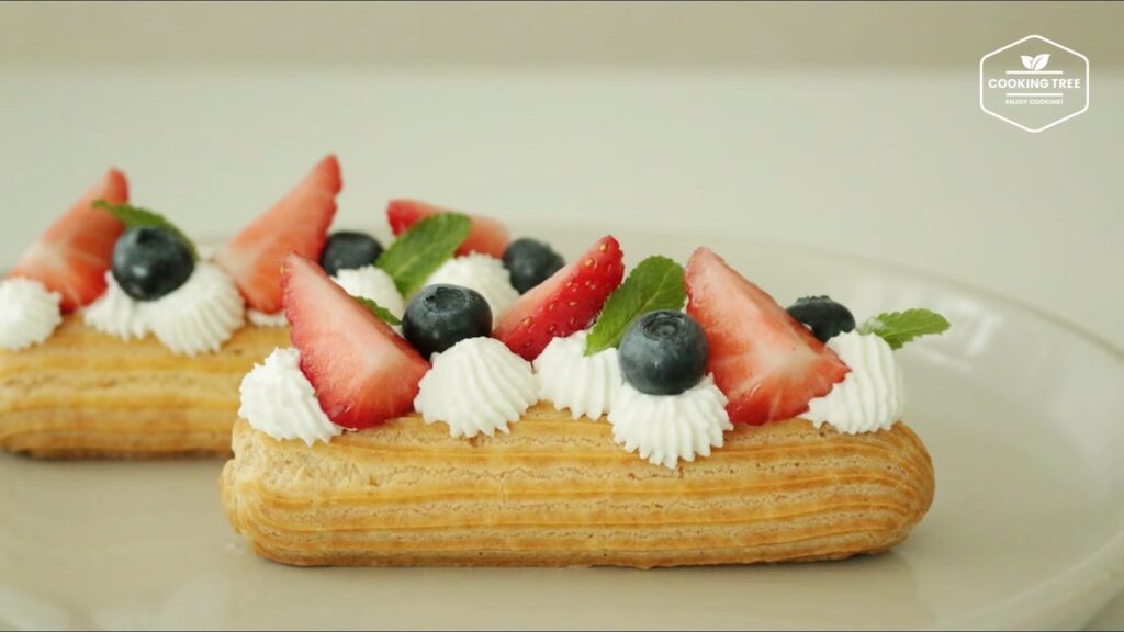 Strawberry Eclair Recipe Cooking tree