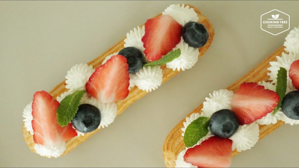 Strawberry Eclair Recipe Cooking tree