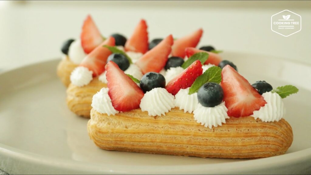 Strawberry Eclair Recipe Cooking tree