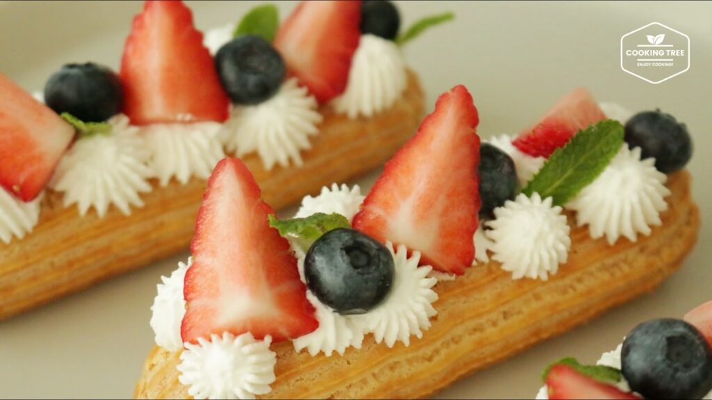 Strawberry Eclair Recipe Cooking tree