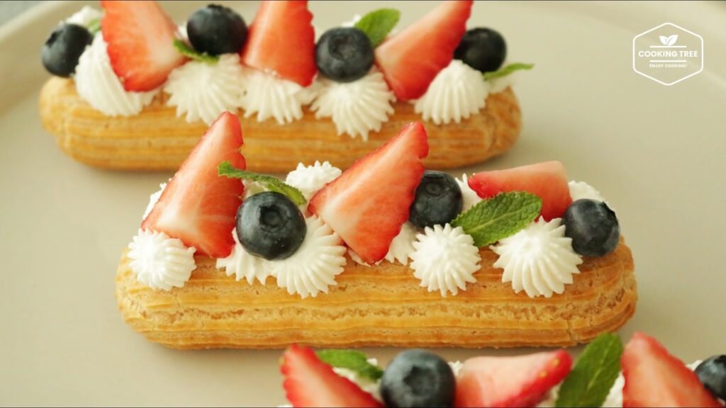 Strawberry Eclair Recipe Cooking tree
