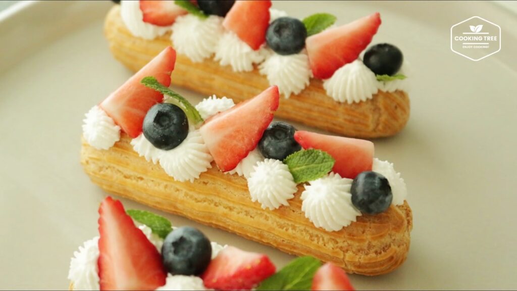 Strawberry Eclair Recipe Cooking tree