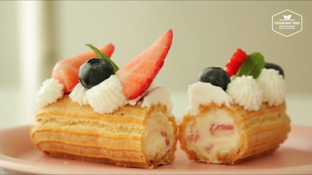 Strawberry Eclair Recipe Cooking tree