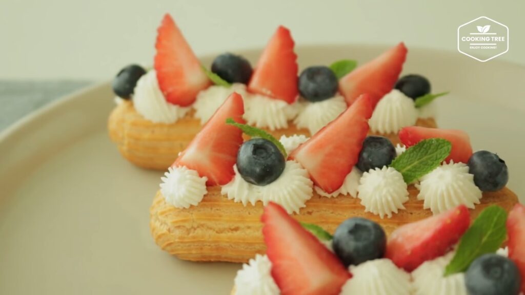 Strawberry Eclair Recipe Cooking tree