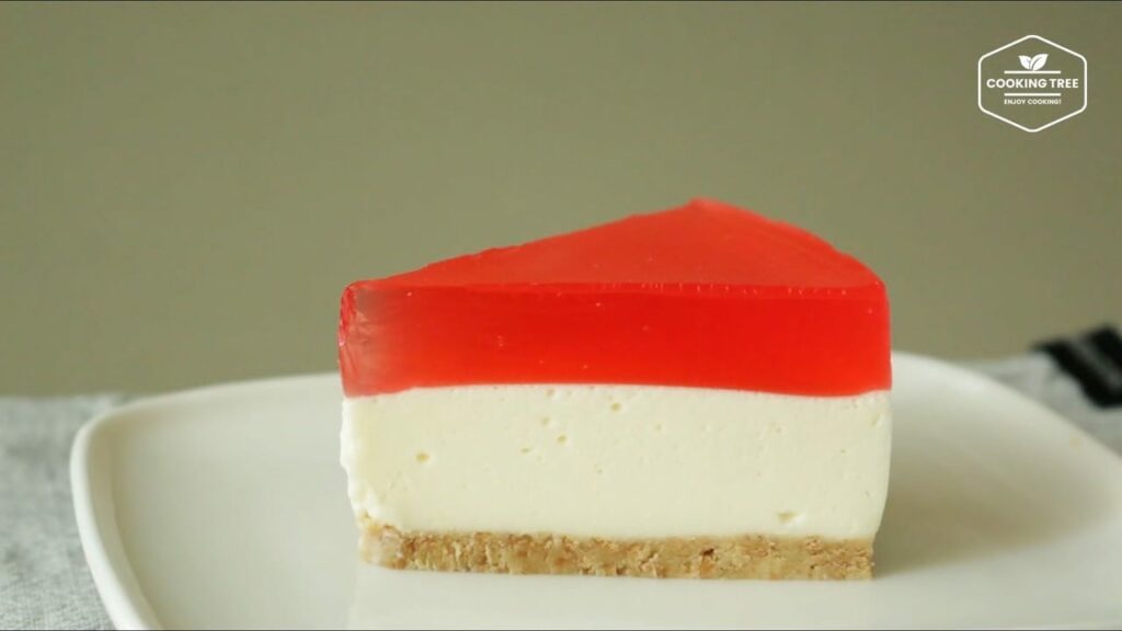 Strawberry Jelly Cream Cheese Mousse Cake Recipe Cooking tree
