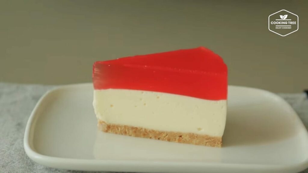 Strawberry Jelly Cream Cheese Mousse Cake Recipe Cooking tree