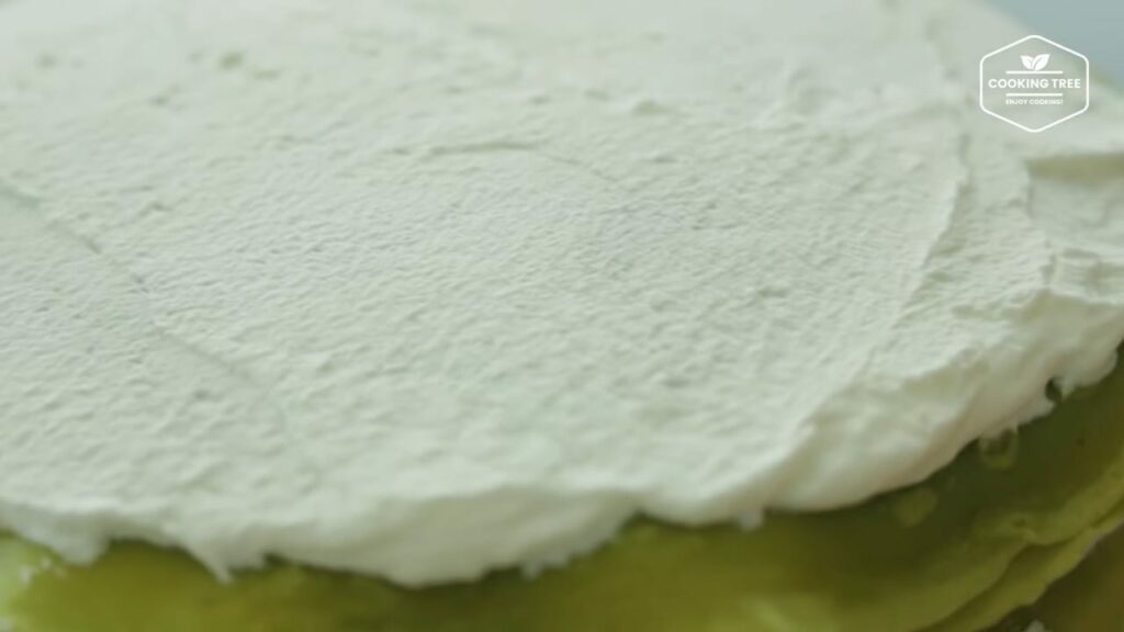 Strawberry green tea Matcha crepe cake Recipe Cooking tree