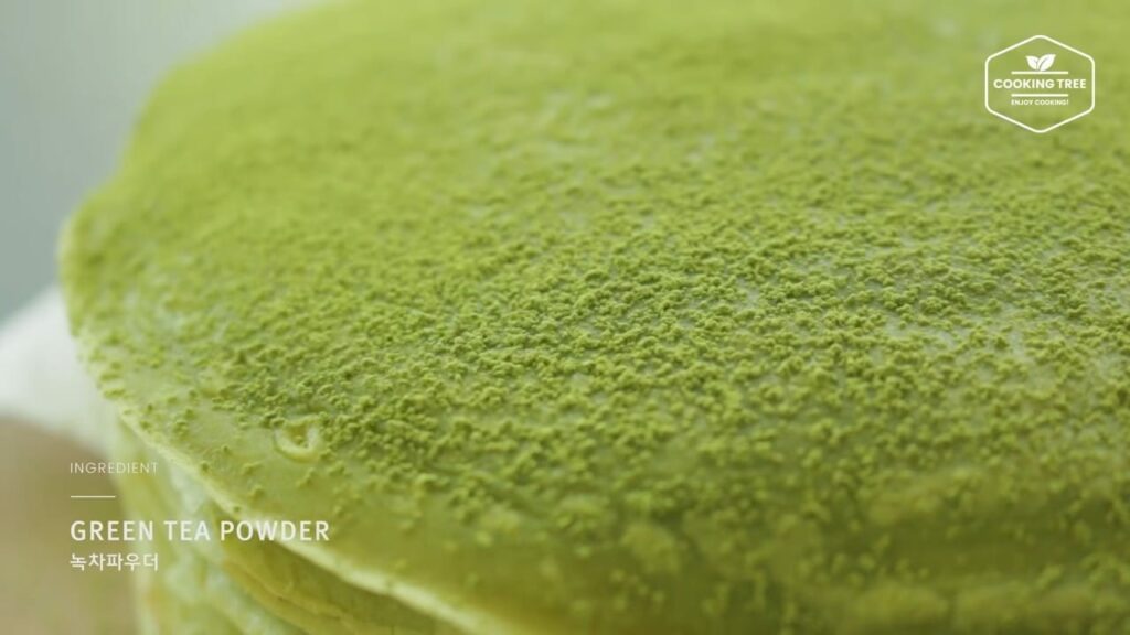 Strawberry green tea Matcha crepe cake Recipe Cooking tree