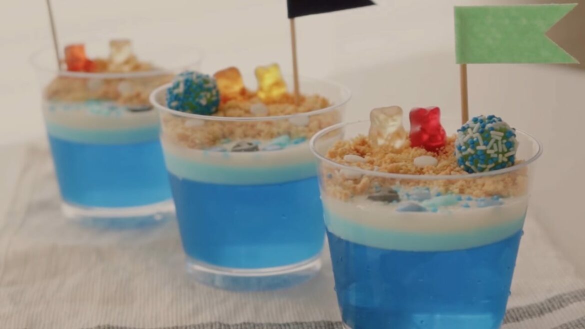 Summer Beach Jelly Cup Haribo jelly bears Cooking tree Summer Beach Jelly Cup Haribo jelly bears Cooking tree