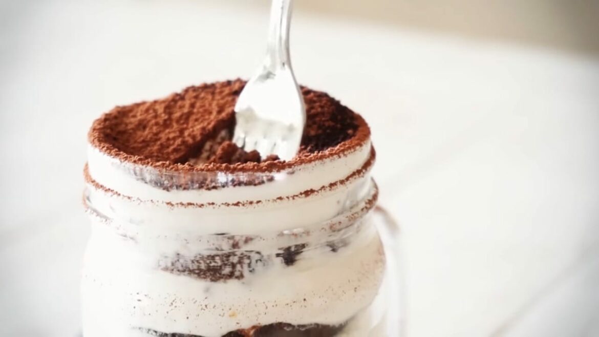 Tiramisu Bottle cup cake Cooking tree