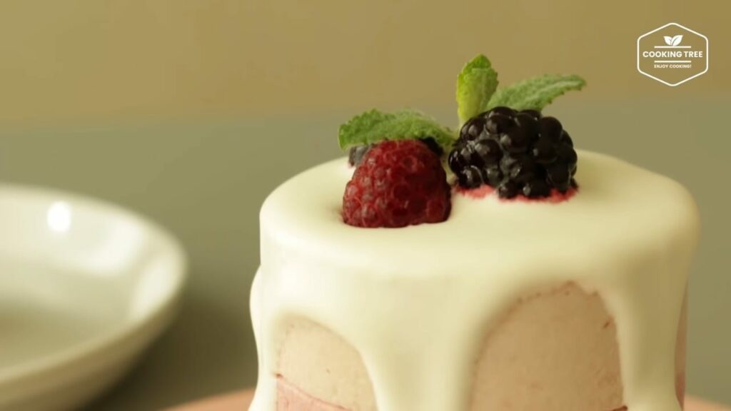 Triple berry mousse cake Cooking tree