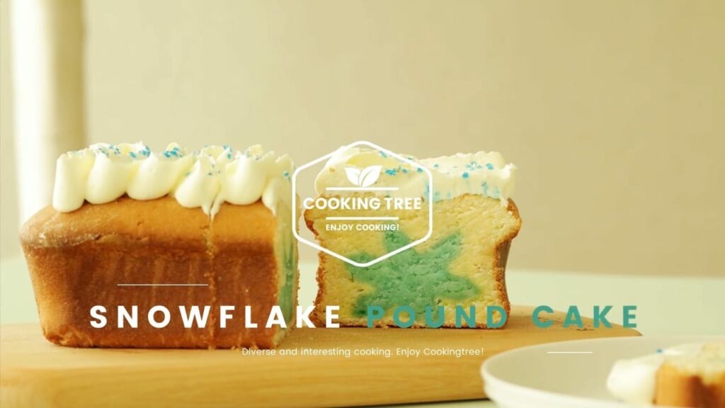 snowflake Inside Pound Cake Cooking tree