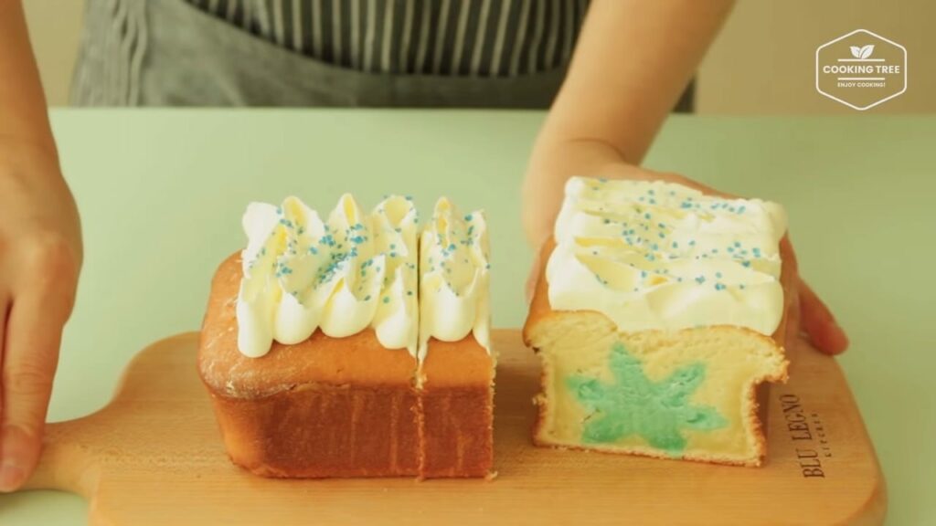 snowflake Inside Pound Cake Cooking tree