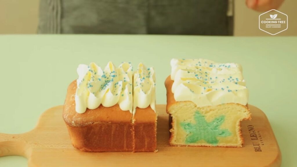 snowflake Inside Pound Cake Cooking tree