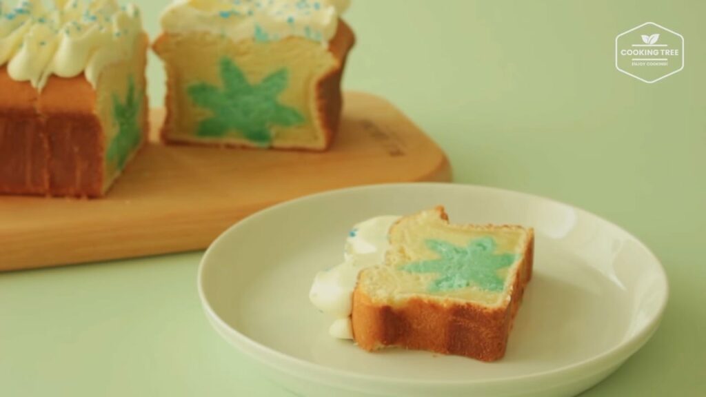 snowflake Inside Pound Cake Cooking tree