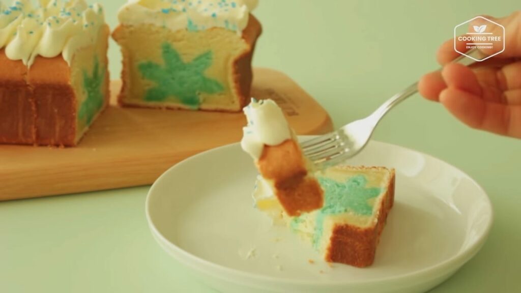 snowflake Inside Pound Cake Cooking tree