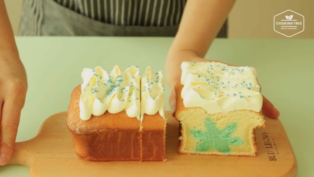 snowflake Inside Pound Cake Cooking tree