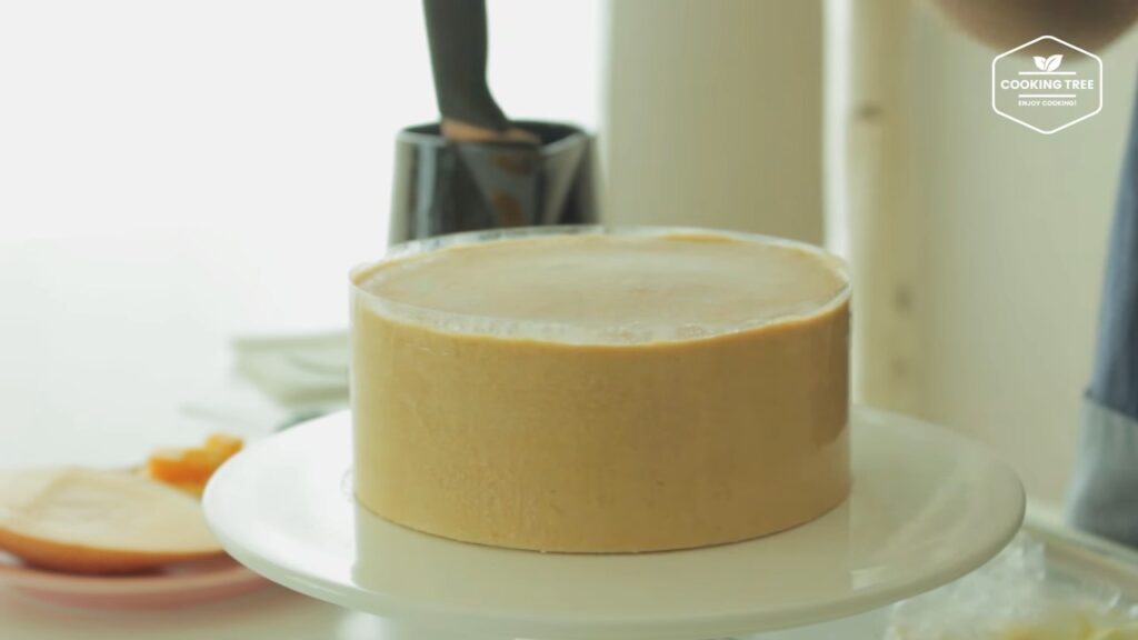 망고가 가득가득 망고 아이스크림 케이크 만들기 Mango ice cream cake Recipe Cooking tree 쿠킹트리 screenshot