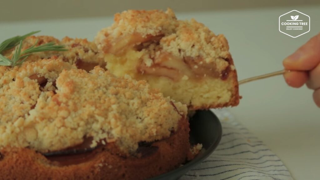 Apple crumble cake Recipe Cooking tree