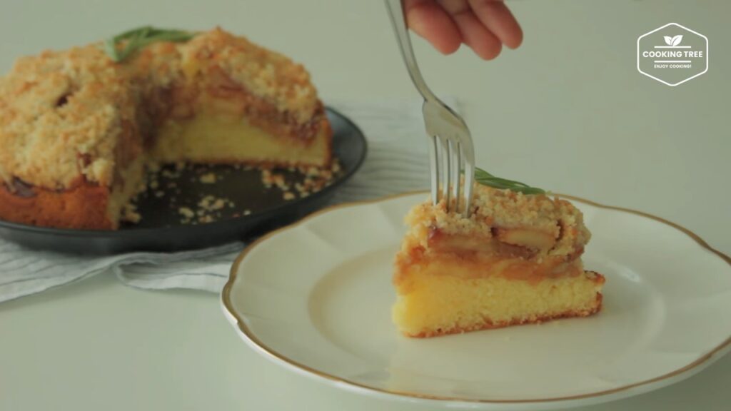 Apple crumble cake Recipe Cooking tree