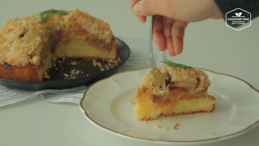 Apple crumble cake Recipe Cooking tree