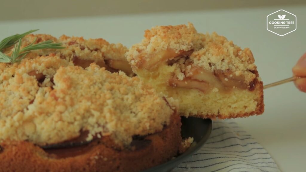 Apple crumble cake Recipe Cooking tree